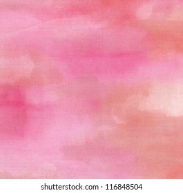 watercolor Pink background abstraction