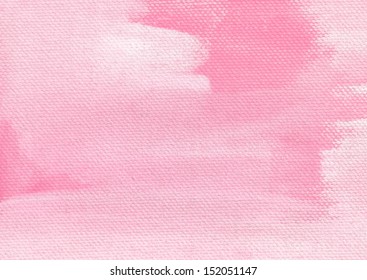 watercolor abstraction Pink background