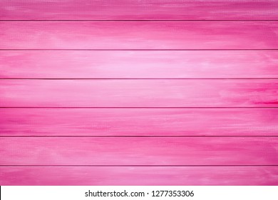 Pink Wood Planks Background