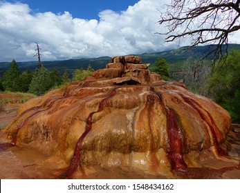 The Pinkerton Hot Springs Are A Popular Road Side Attraction In The San Juan Mountains Near Durango, Colorado.