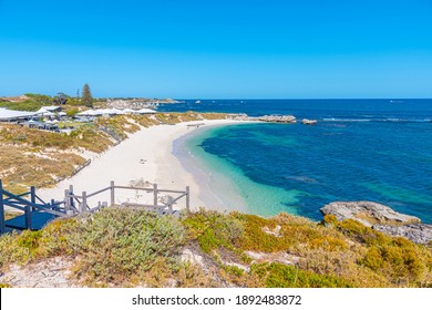 Pinky Beach At Rottnest Island, Australia