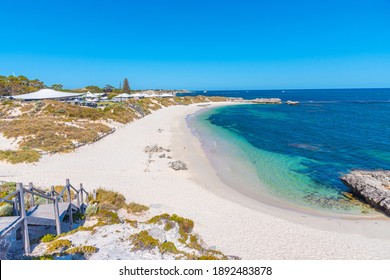 Pinky Beach At Rottnest Island, Australia