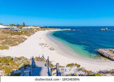 Pinky Beach At Rottnest Island, Australia