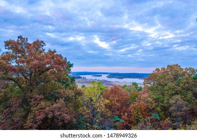 Pinnacle Mountain State Park In Arkansas State.