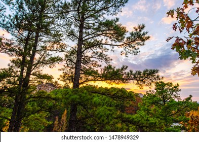 Pinnacle Mountain State Park In Arkansas State.