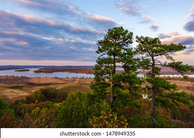 Pinnacle Mountain State Park In Arkansas State.