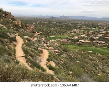 Pinnacle Peak Mountain Hiking Trail - Scottsdale, Arizona USA