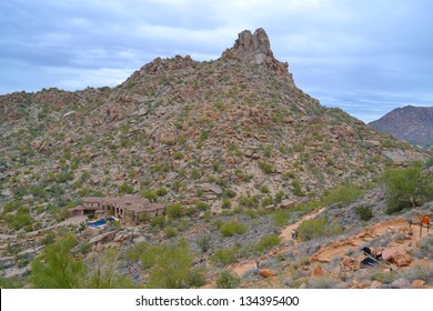 Pinnacle Peak Mountain In Scottsdale, Arizona