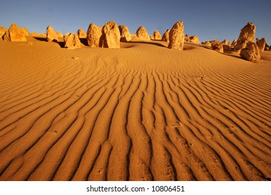 Pinnacles Desert In Western Australia