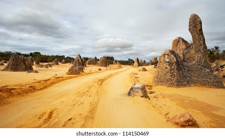 Pinnacles Desert In Western Australia