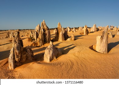 The Pinnacles of Nambung National Park, Western Australia. - Shutterstock ID 1371116480