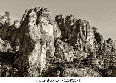 Pinnacles National Monument In California, USA.