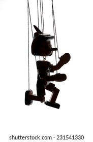 Pinocchio Puppet  Silhouette