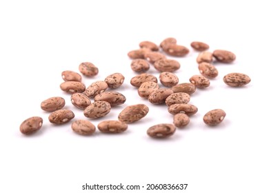 Pinto Beans Isolated On White