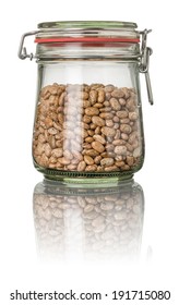 Pinto Beans In A Jar