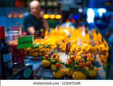 Pintxos (Tapas) In Bilbao, Spain