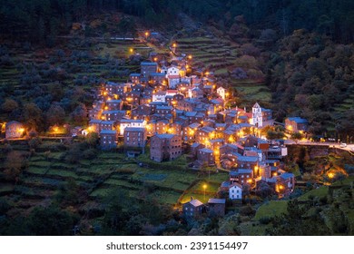 Piodao, a charming historical remote schist village located in Serra do Açor mountains in Portugal - Powered by Shutterstock