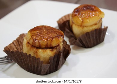 Pionono, small cake traditionally made in Granada (Spain). - Shutterstock ID 1471710179