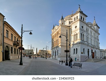 Piotrkowska Street, Lodz, Poland