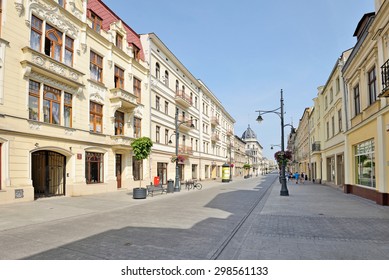 Piotrkowska Street, Lodz, Poland