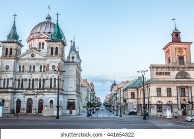 Piotrkowska Street Lodz, Poland, Polska