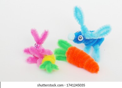 Pipe Cleaner Bunny Kids Craft