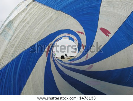 Similar – Image, Stock Photo Balloons over Freiburg 4