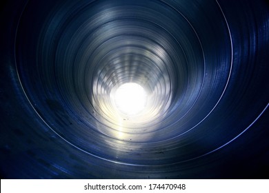 Pipe Metal Texture Inside