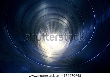 pipe metal texture inside