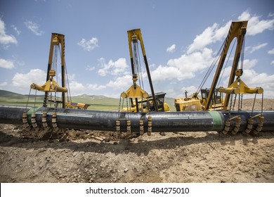 Pipeline Construction Site