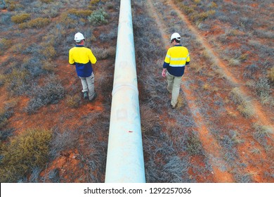 Pipeline inspection in Australian Outback