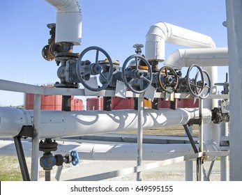 Oil Gas Processing Plant Pipe Line Stock Photo (edit Now) 138247598