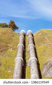 Pipelines As Part Of The Hydro-electric Power For The Snowy Hydro Electricity Scheme In Australia