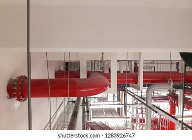 Pipeping Install In Fire Pump Room