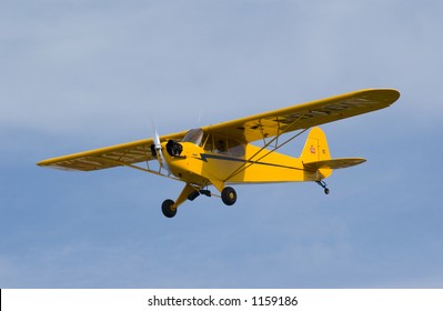 Piper Cub J-3 In Flight 2