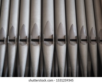 Pipes Of Church Pipe Organ Keyboard Music Instrument