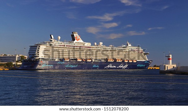 Piraeus Greece September 22 2019 Cruise Stock Photo Edit