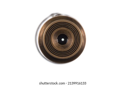 Pirate Spyglass Isolated On White Background