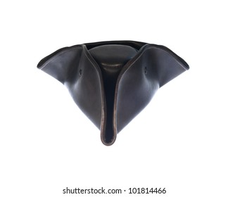 Pirate Triangle Hat Isolated On White Background