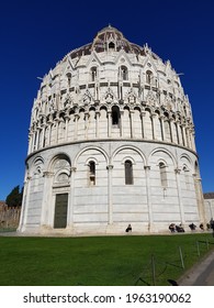 Pisa, Province Of Pisa, Italy - October 23, 2017: Tower Of Pisa 