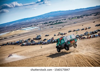 Pisco, Peru, 7.1.2019 First Leg Of Dakar Rally 2019