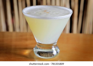 Pisco Sour Peruvian Traditional Drink