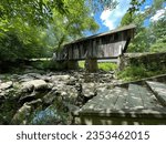 Pisgah Covered Bridge 2023 Randolph County, NC