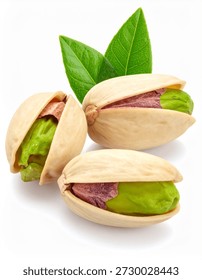 pistachio, isolated, shell, nut, raw, background, cutout, green, food, white background, snack, roasted, isolate, close up, close-up, closeup, copy space, cut out, group, isolated on white, many, no, no one, no people, nobody, shelled
