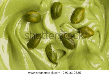 pistachio paste with nuts background texture