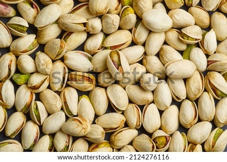 Pistachios texture and background. copy space. Tasty pistachios as background,as pistachios texture.