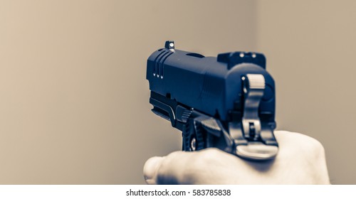 Pistol, Handgun, Airsoft, BB 3 POV
