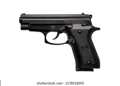 Pistol Isolated On White Background