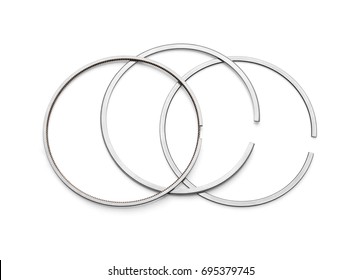 Piston Ring Set Isolated 