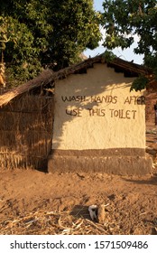 Pit Latrine Hand Washing Message Southern Africa